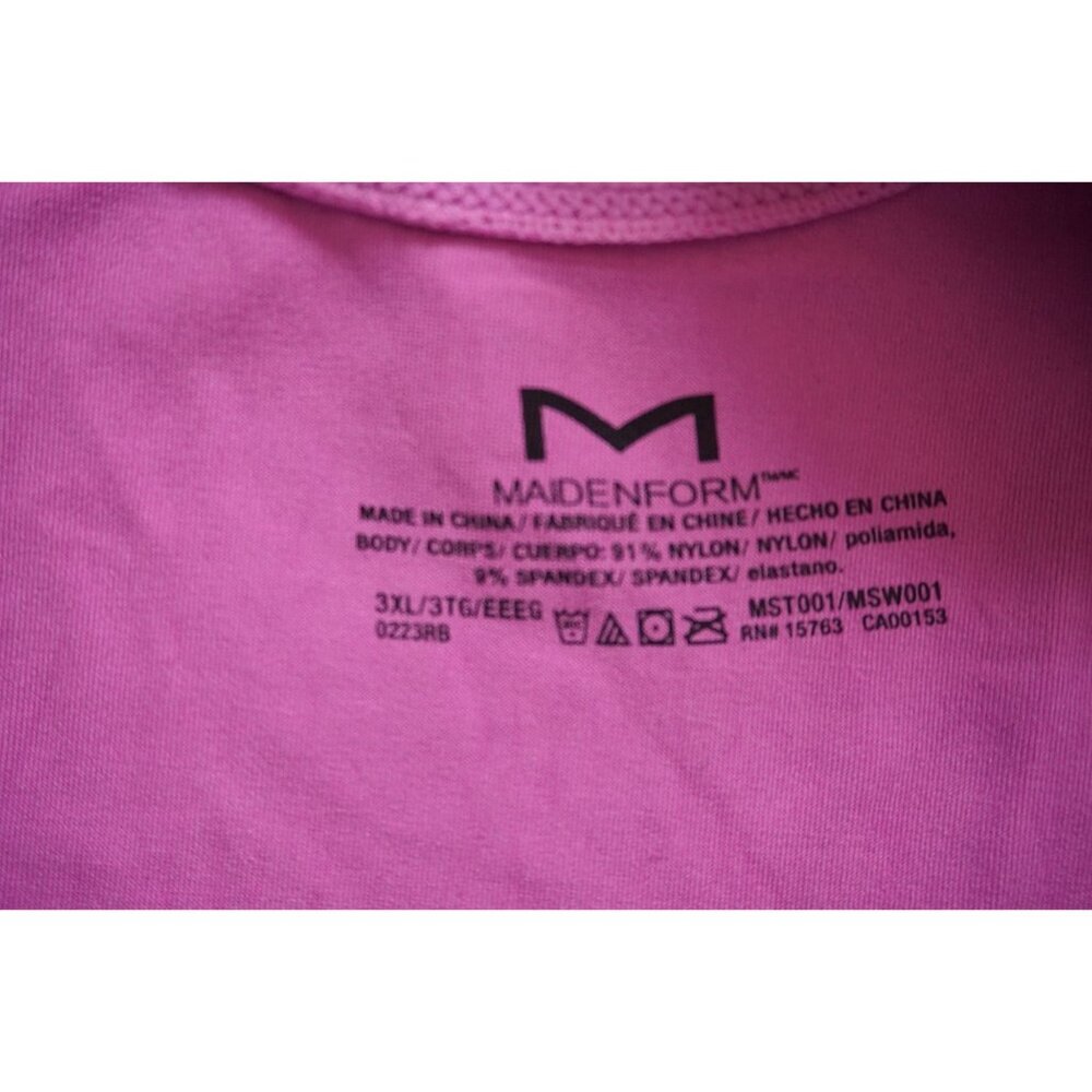Maidenform Magenta Quartz Seamless Smoothing Bodysuit MST001 - NWT - Picture 5 of 7